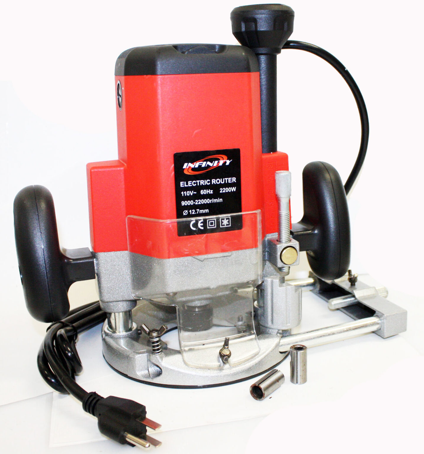 2200W 3HP 1/2″ or 1/4″ ELECTRIC PLUNGE ROUTER UL listed 2200 Watt 110v