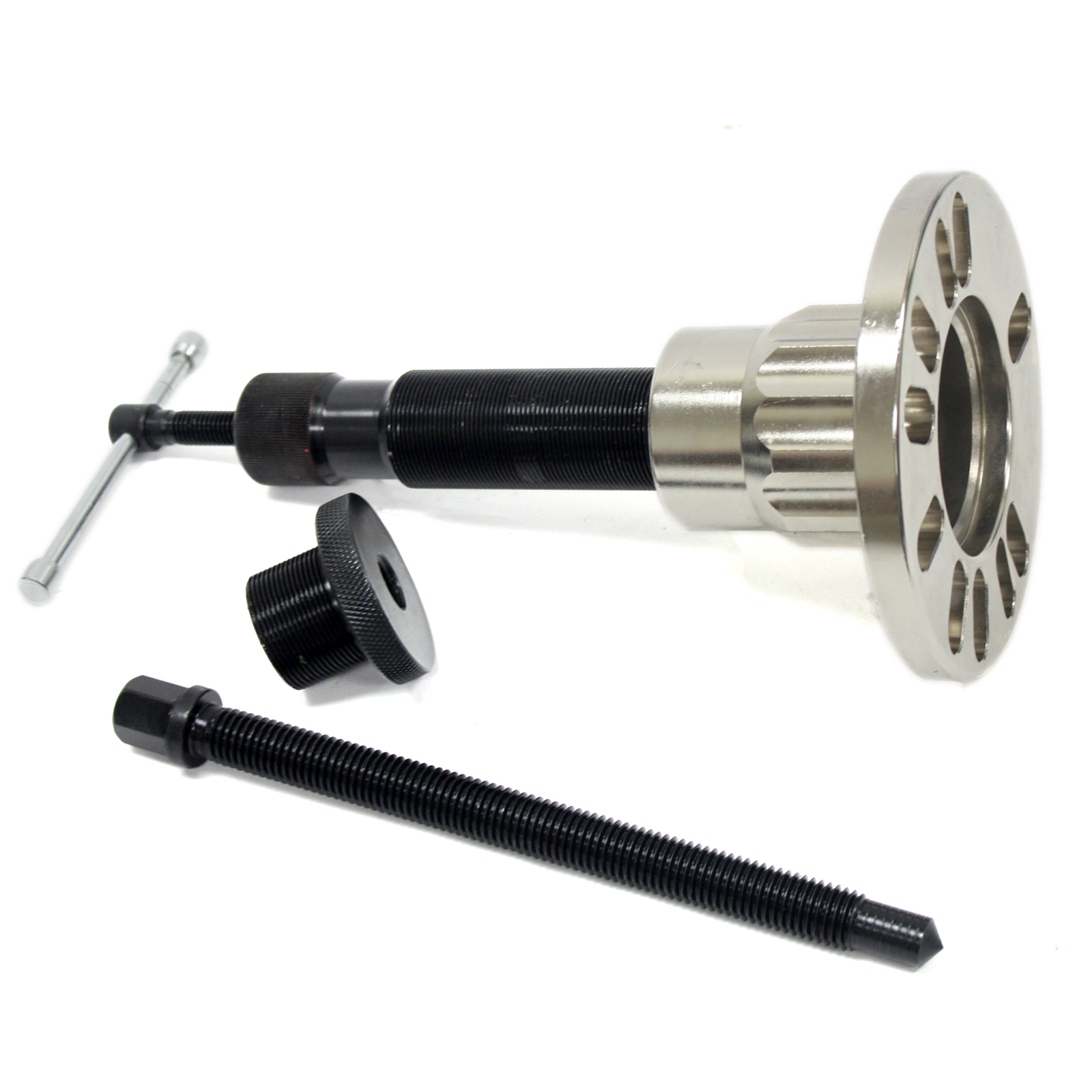 Hydraulic Wheel Hub Press Puller Kit For 4 or 5 Hole Hubs 96-125 mm Bolt Circle 