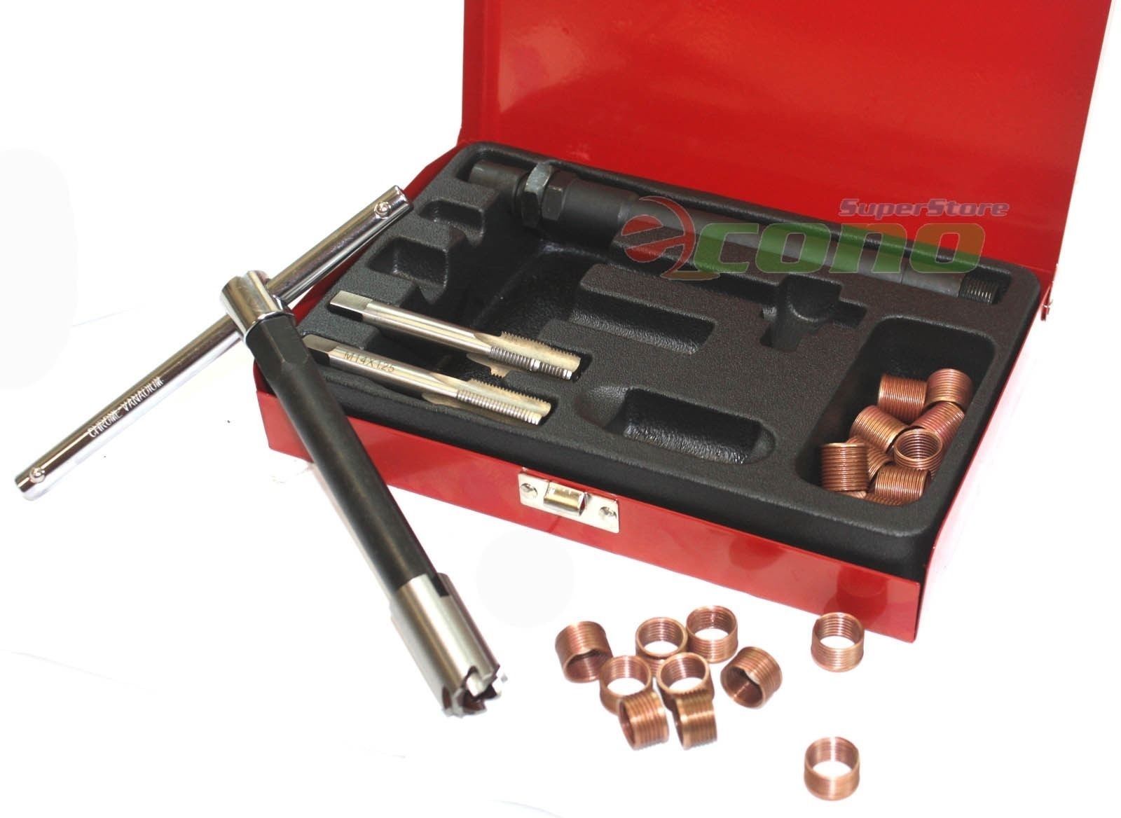 26pc-spark-plug-thread-repair-kit-m14-x-1-25-w-metal-case-econosuperstore