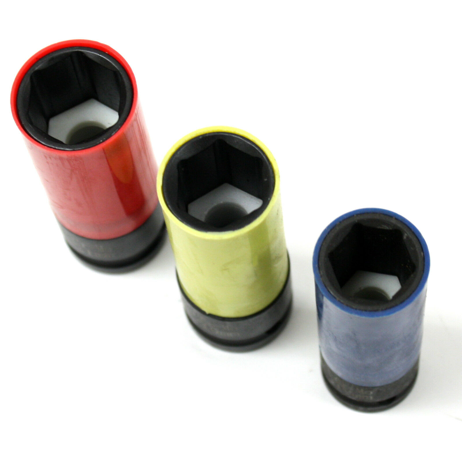 thumbnail image 2 of ATE/AJ 1/2" Drive Deep Impact Socket Set – 17mm, 19mm, 21mm Thin Wall, 3pc, Metric 2 of 2