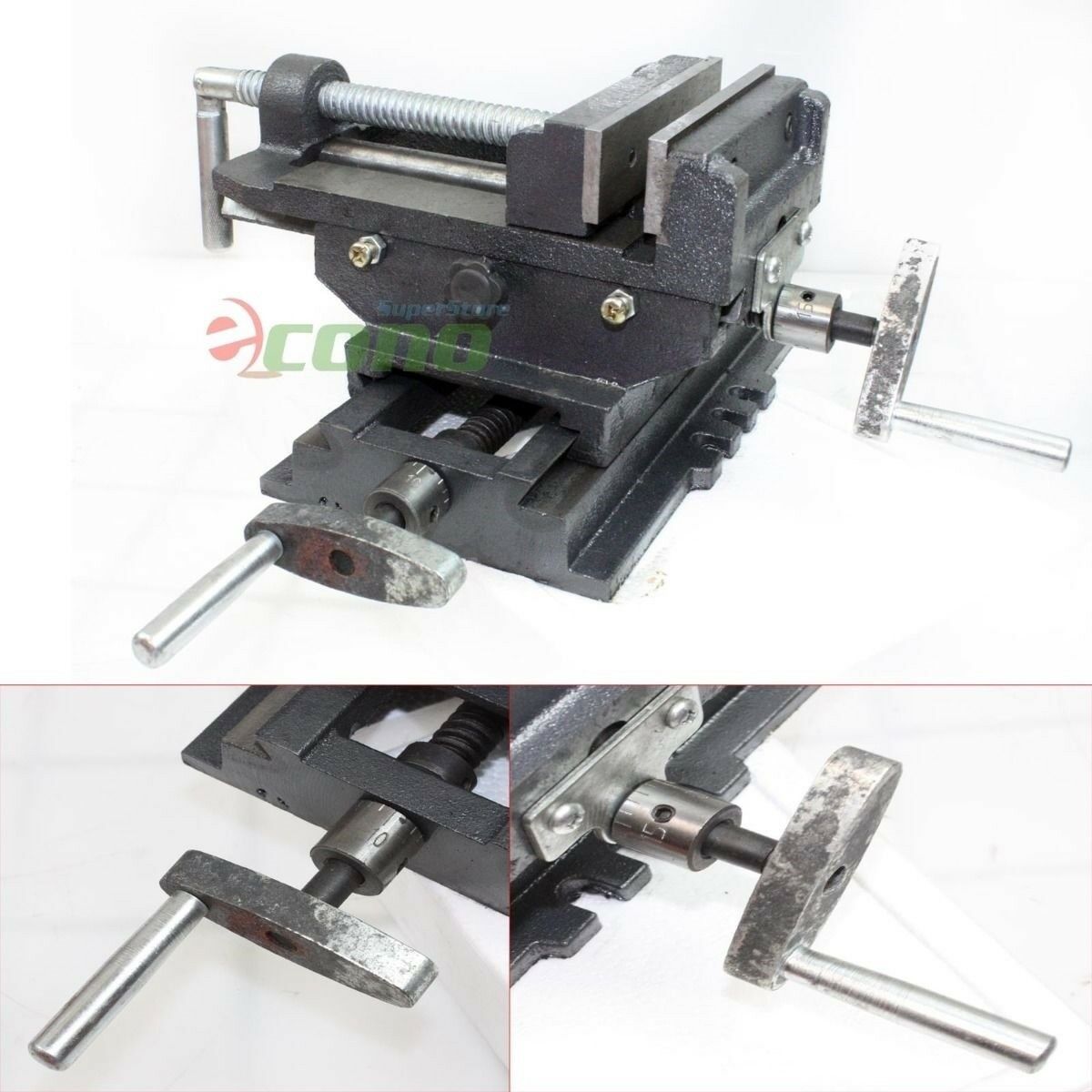 Compound Drill Vice Slide Metal Milling 2 Way X-Y Clamp Machine-83526 6" 150mm 
