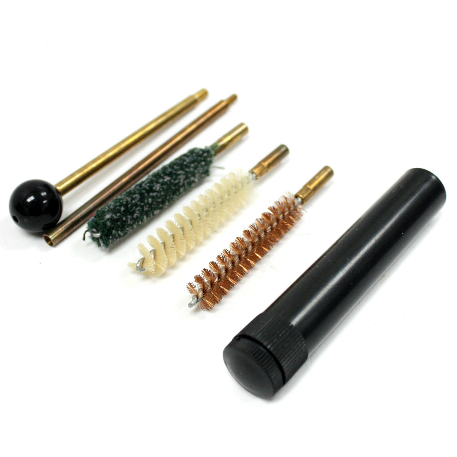 Universal Brushes Gun Nettoyage Kit Pour Cal .38 .357 9mm Pistol and Revolver A 