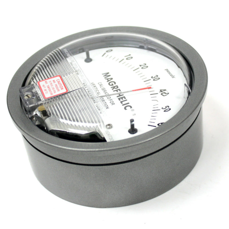 60 Pascals Vertical Scale Manometer Differential Sensitive Pressure