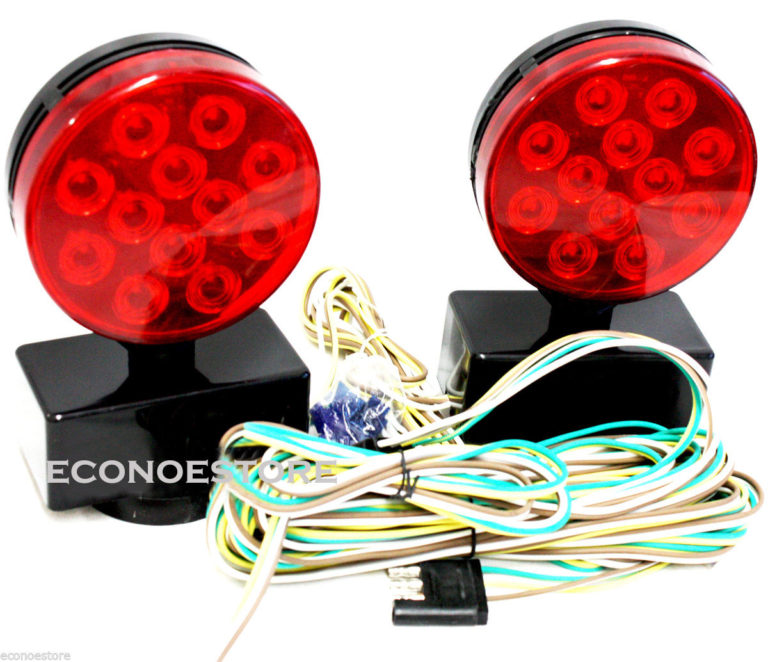 Auto 12V LED Trailer Towing Light Kit For Camper Boat Truck