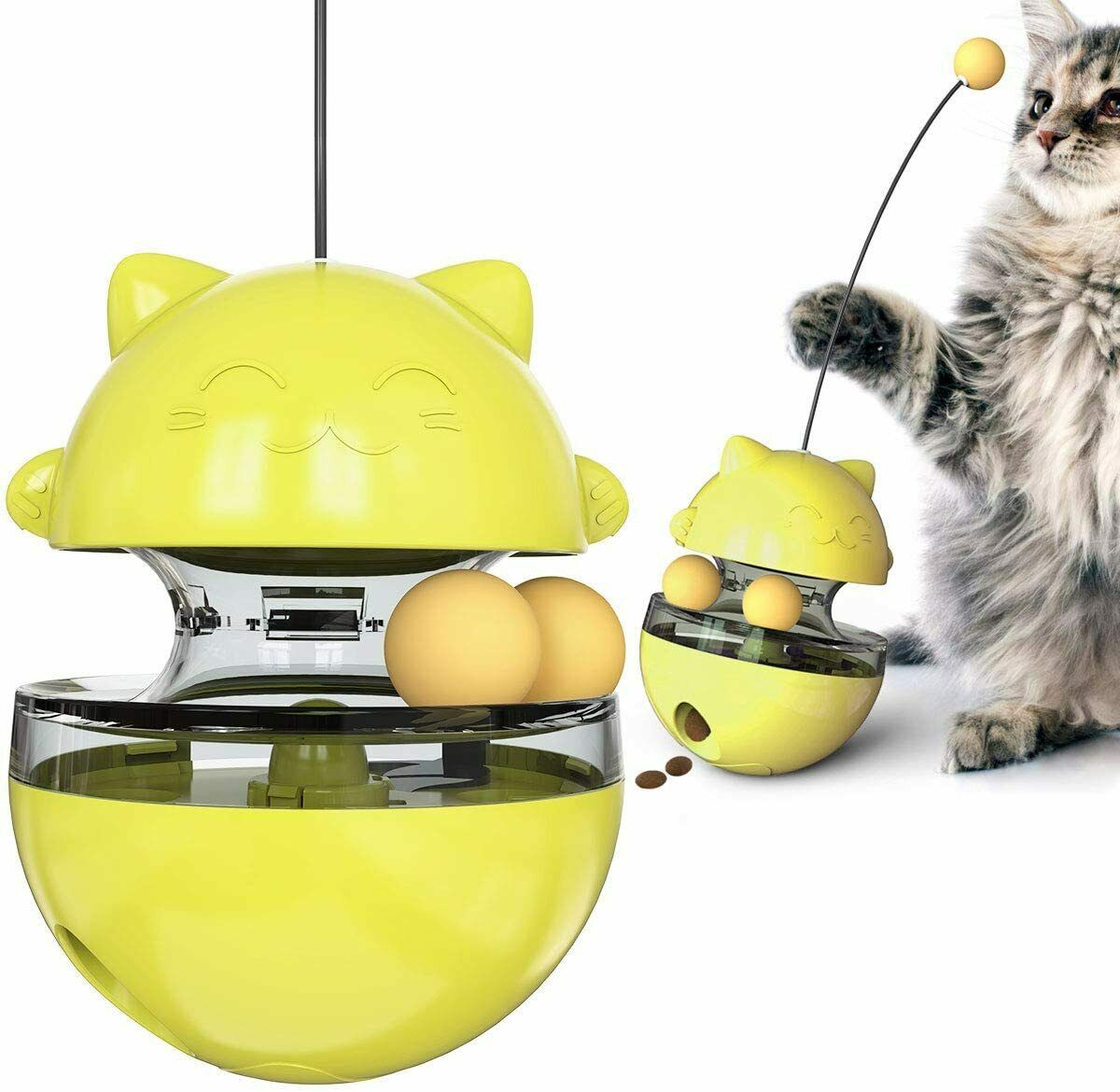 thumbnail image 2 of Cat Toys For Indoor Cats Fish Shaped Interactive Teething Chew 2 of 12