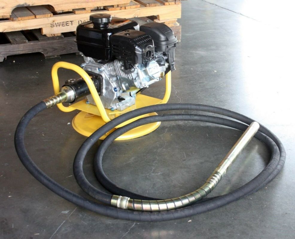 Cement Concrete Vibrator w/Dia 38mm x 6M Flexible Vibrate Poker 6.5HP