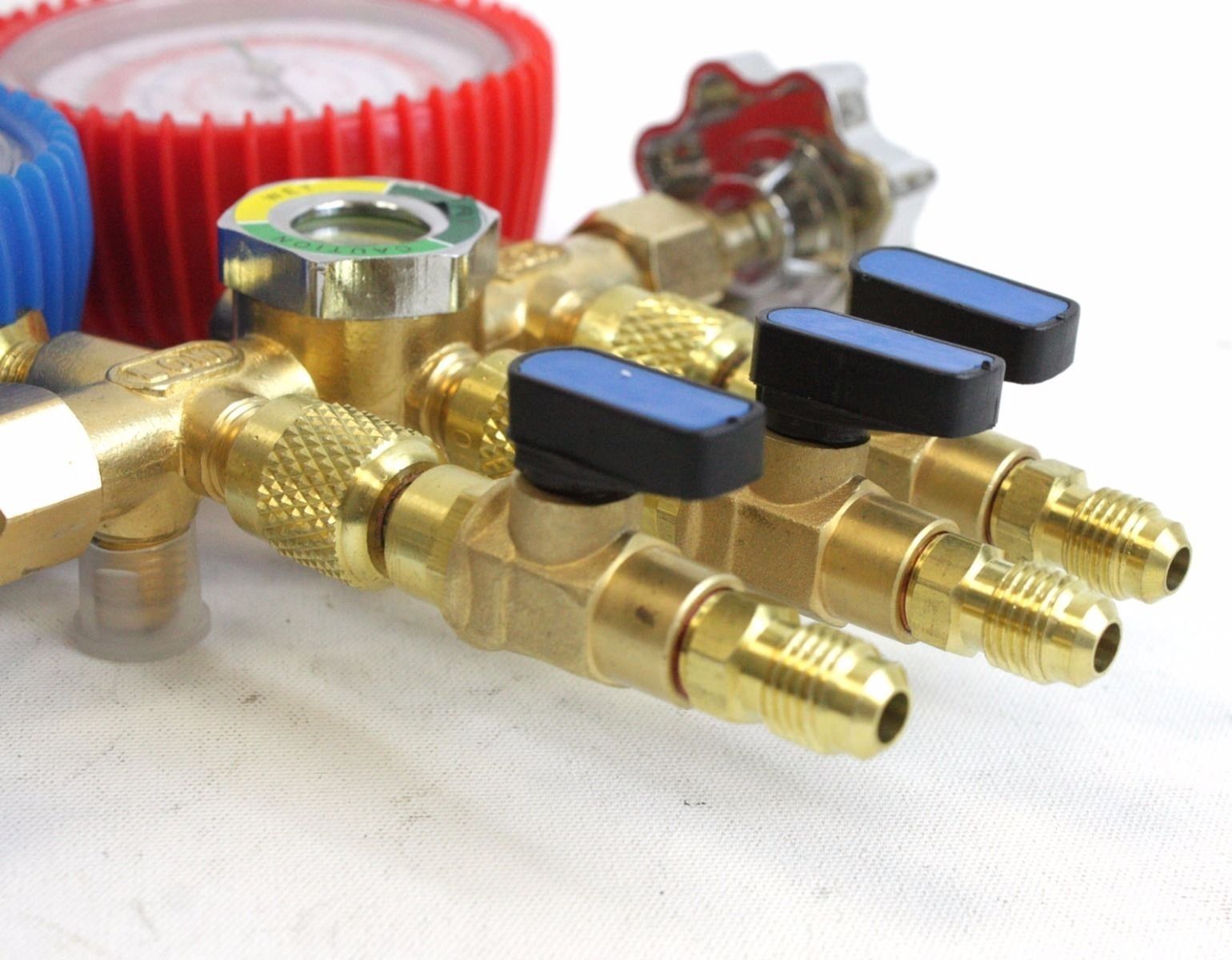 Details about   Brass HVAC A/C Straight SHUT-OFF Ball Valve Adapter 1/4" SAE for R22 R12 R410a 