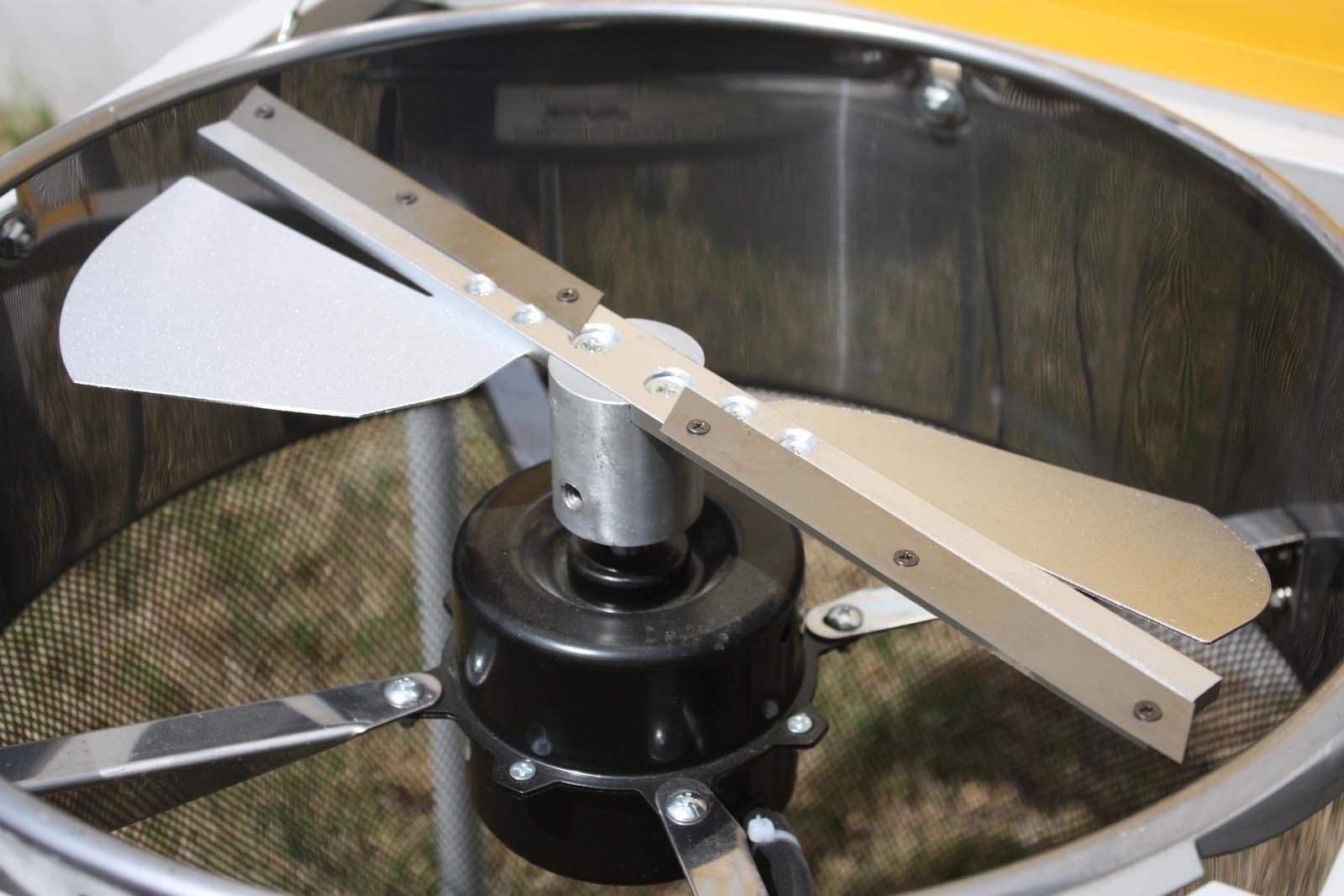 18-Inch Stainless Steel Hydroponic Leaf Trimmer – 3-Speed Rotor Spin Bud Trimmer / Reaper – Replaceable Blades