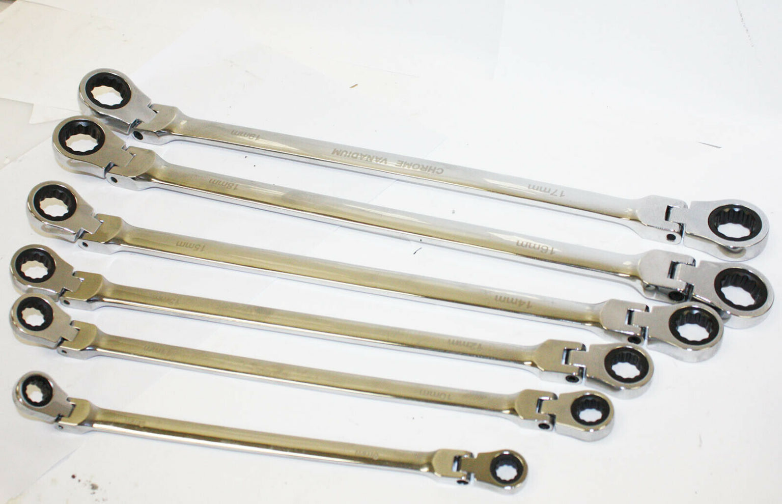 6pc-extra-long-flexible-double-end-ratchet-ring-spanner-wrench-set