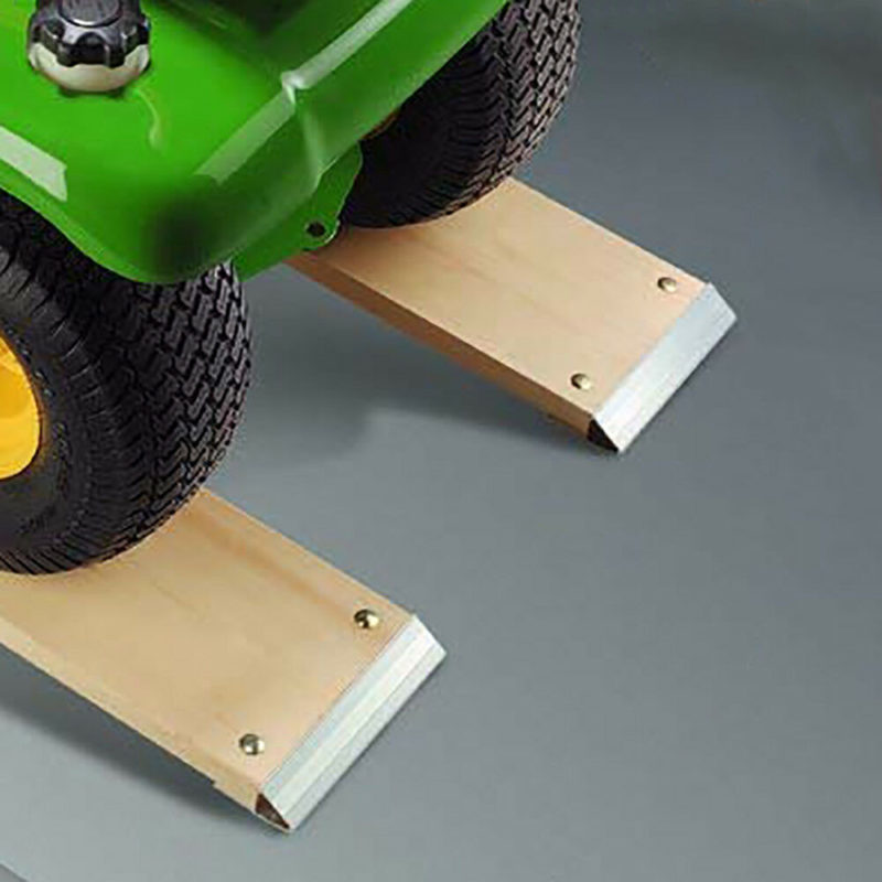 8" Top & Bottom Aluminum Loading Ramp Metal Plate Kit for RV Trailer