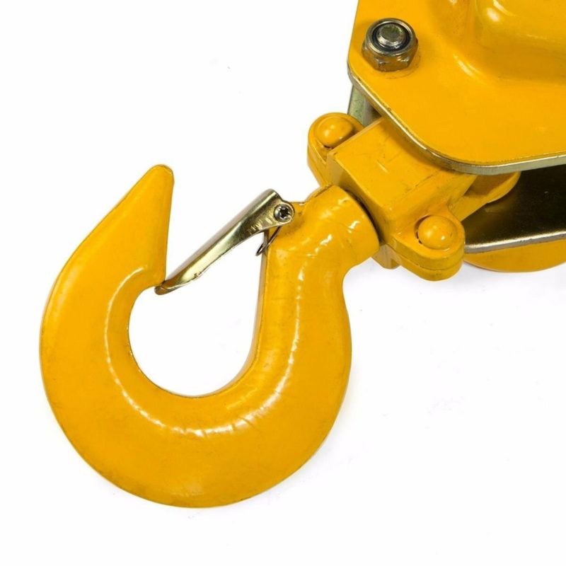 COME ALONG PULLER 3 TON 5 FT RATCHETING LEVER BLOCK CHAIN HOIST PULLEY
