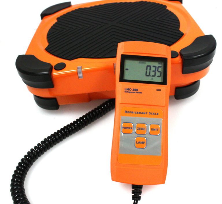 Digital HVAC R410a R134a R12 R22 Refrigerant Scale Charging 220 lbs