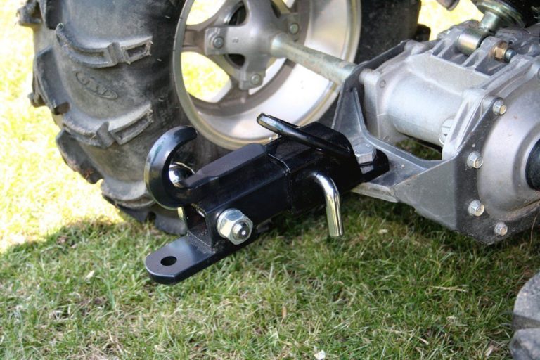 Off Road Atv Receiver Trailer Hitch 2 3 Way Ball Tow Hook Utility Lawn