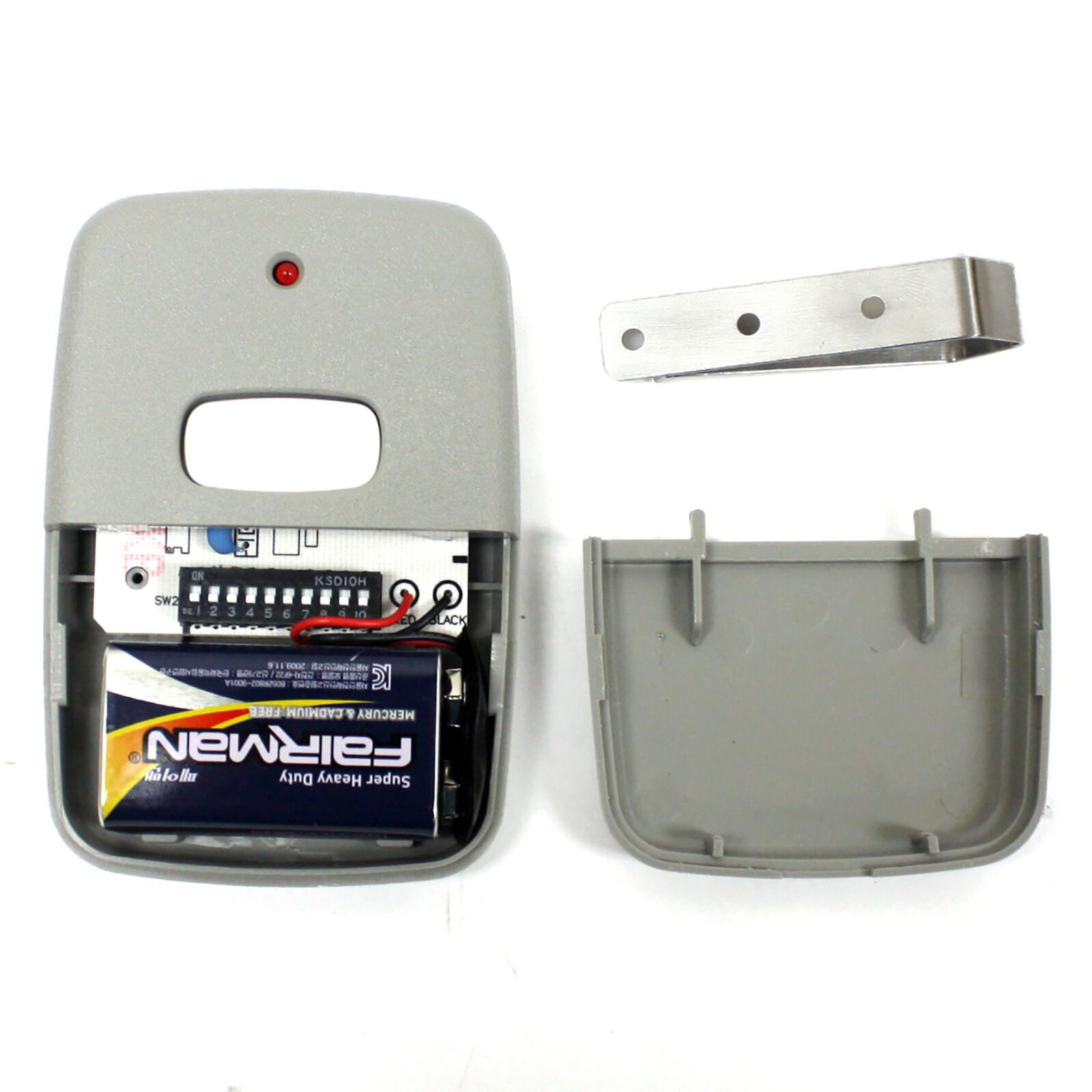 8 Pins Digit Remote Control Garage Gate Door Opener Transmitter with Battery 