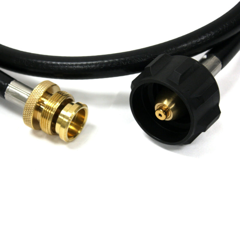 1lb to 20lb Propane Tank Hose Adapter Kit Hose LP Gas Heater Grill