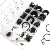 300Pc  Snap Retaining Ring Hardware Assortment Set Kit 18 diff Sizes FREE SHIP!