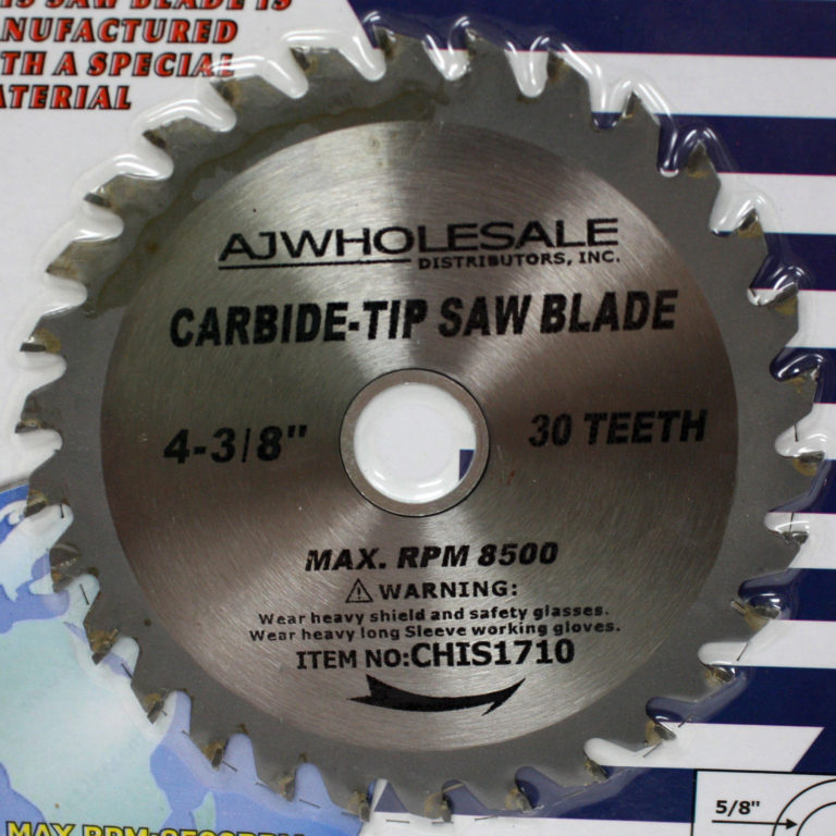 43/8" x 30 Teeth Carbide Tip Saw Blade 5/8 3/4" Arbor for Circular Saw EconoSuperStore