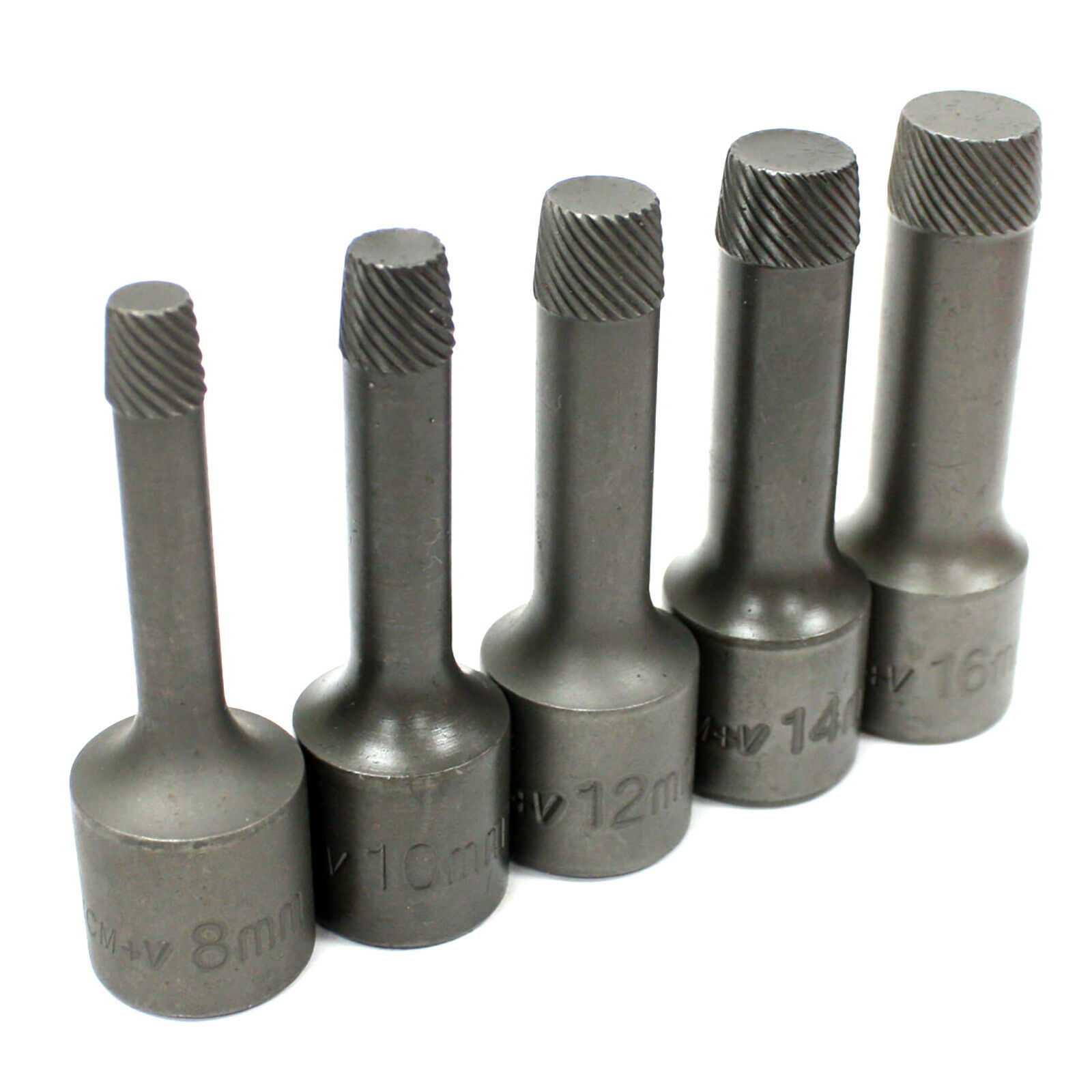 9-19mm S-TS10 10pc Nut Bolt Remover Extractor Set Damage Broken Screw Removal 