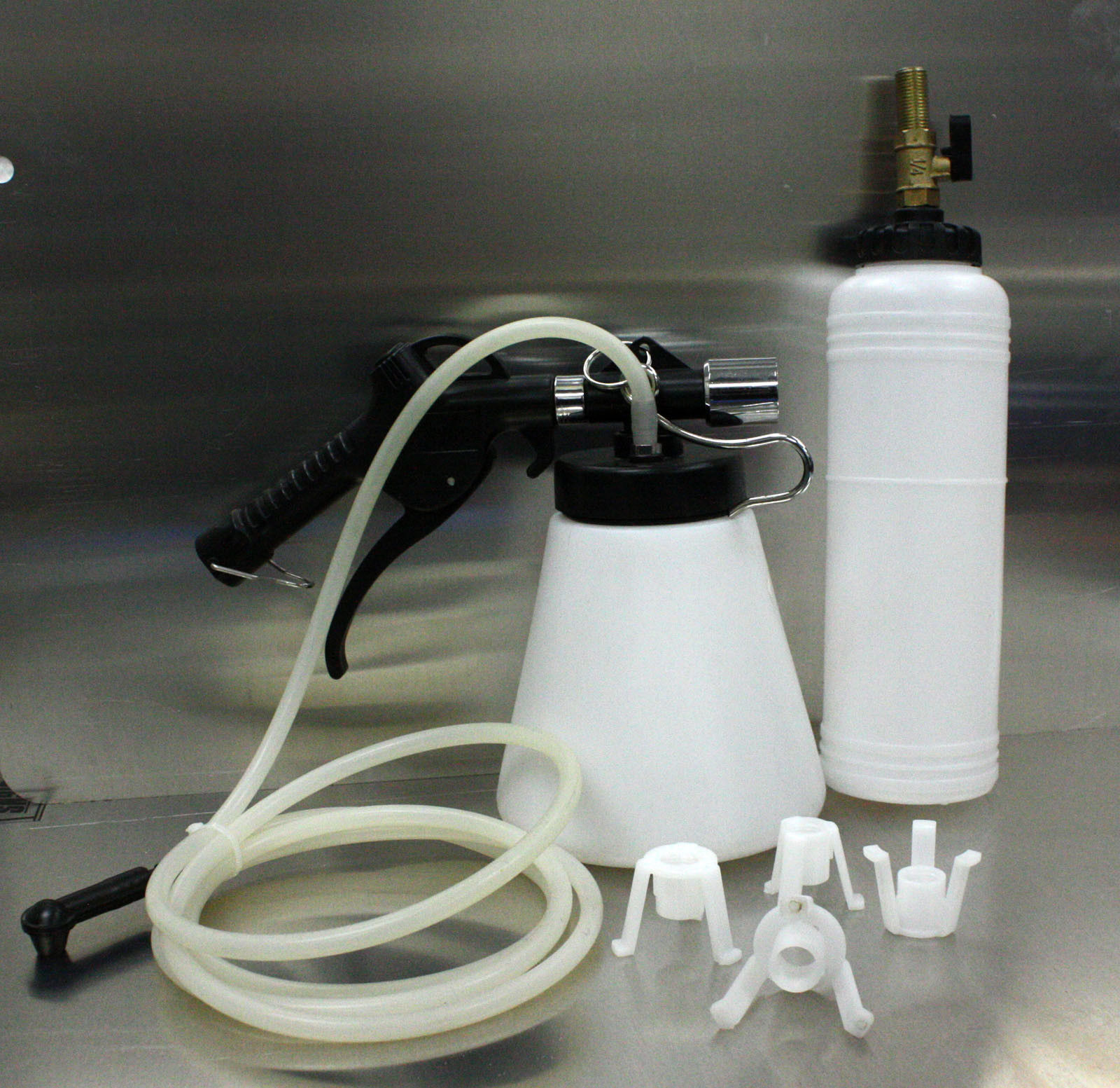 Brake & Clutch Bleeder Bleeding Fluid Kit Air Powered Pneumatic Vacuum Tool