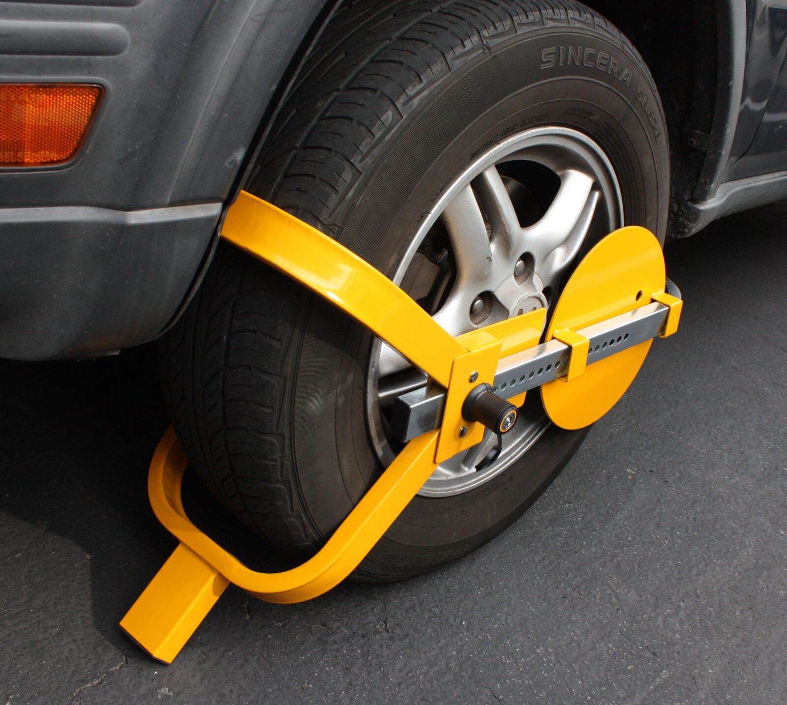 Wheel Lock Clamp Boot Tire Claw Auto Car Truck Rv Boat Trailer Anti-theft Towing High security 