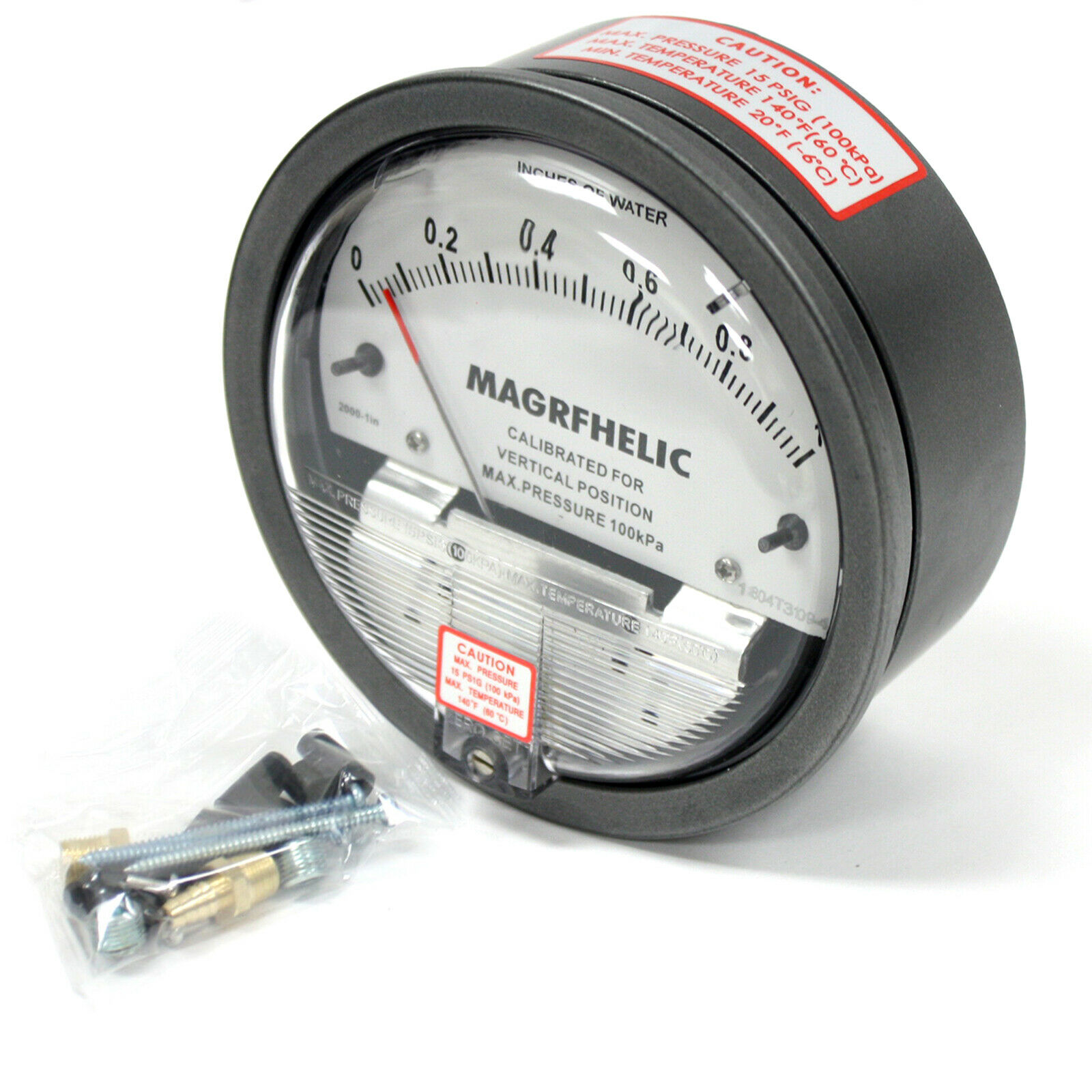 vacuum differential pressure gauge
