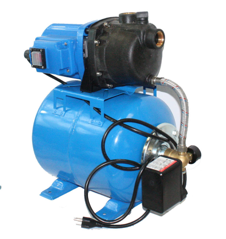 1.6 HP 1200W SHALLOW WELL GARDEN PUMP 1000GPH W/BOOSTER SYSTEM