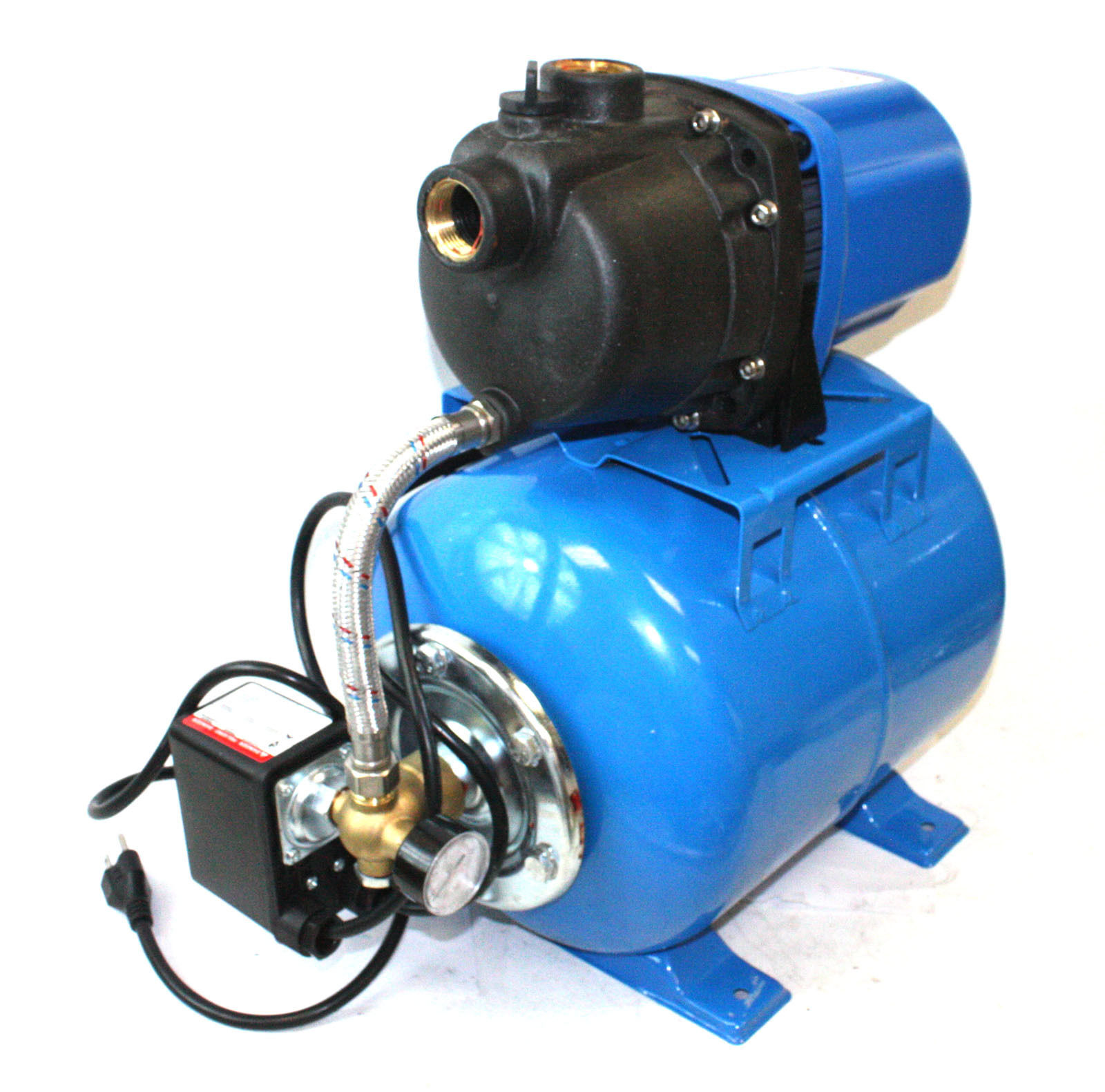 1.6 HP Electric Shallow Well Pressurized Home Irrigation Garden Water Pump 
