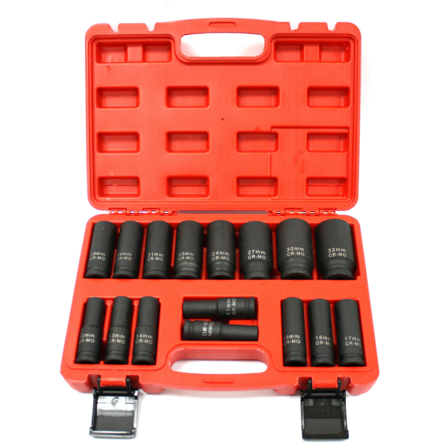 sunex-3-4-in-drive-heavy-duty-metric-impact-socket-set-17-piece-4684