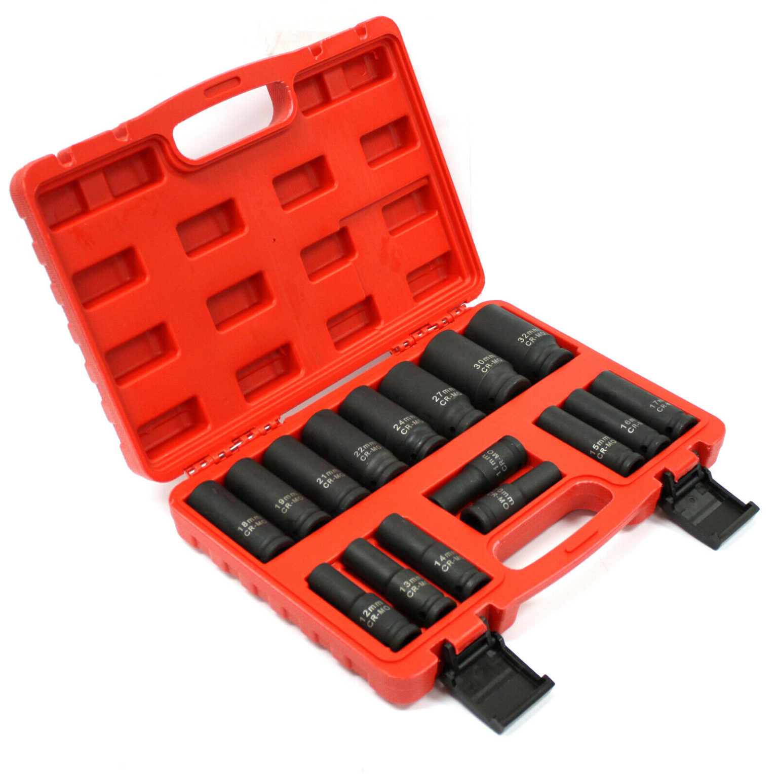 1 2 drive metric impact socket set