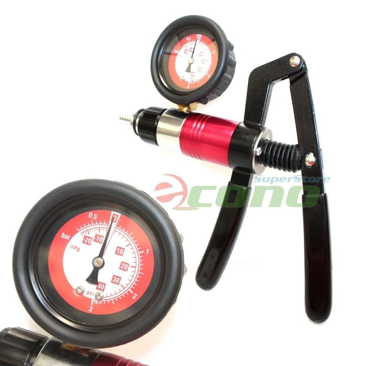 Handheld Vacuum Pump Tester Brake Bleeder Bleeding Fluid Kit 21pc 