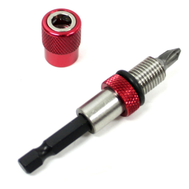 Quick Change Drill Bit Set 7pcs 2 1" bits Screw Lock System