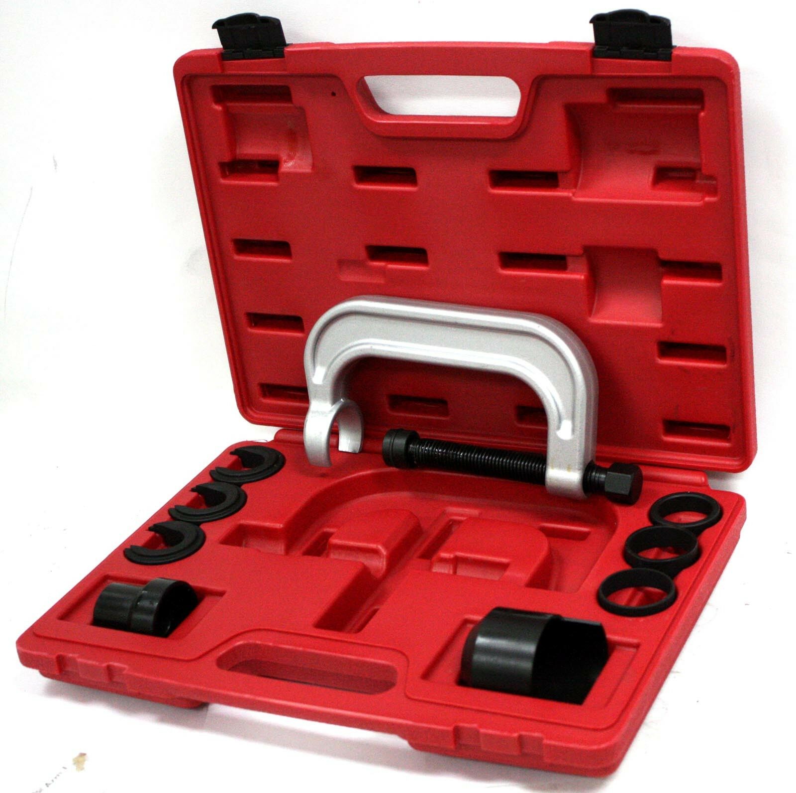 thumbnail image 2 of 13 Piece Upper Control Arm Press-in Bushing Installer & Remover Tool Kit For Ford GM Chrysler 2 of 3