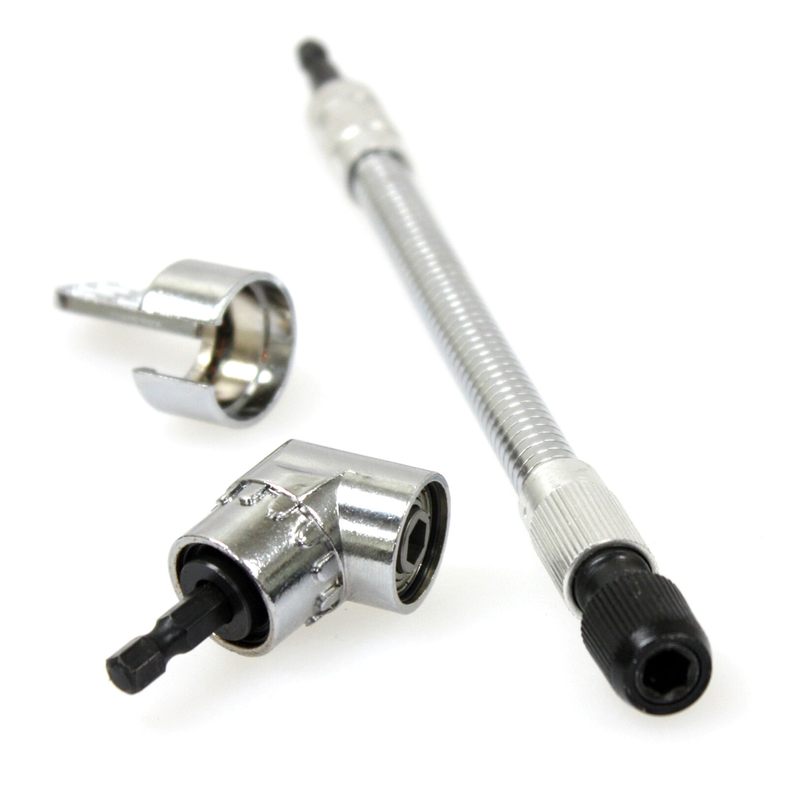 Am-Tech 240mm Flexible Hex Quick Change Bit Holder / Adaptor - 1/4" Drive (F0745)