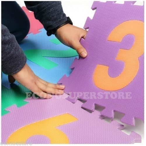 36Pc Alphabet Play Mat BABY SOFT FOAM Puzzle Letters /& Numbers