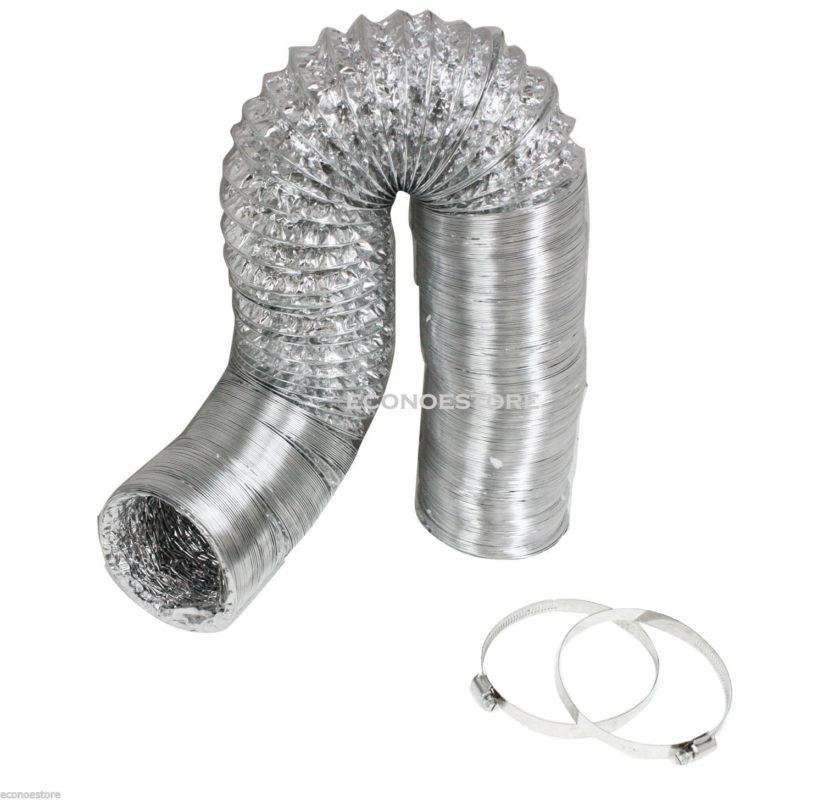 4" x 33' Flexible Ducting Hose FOR Inline Fan Blower Filter Exhaust