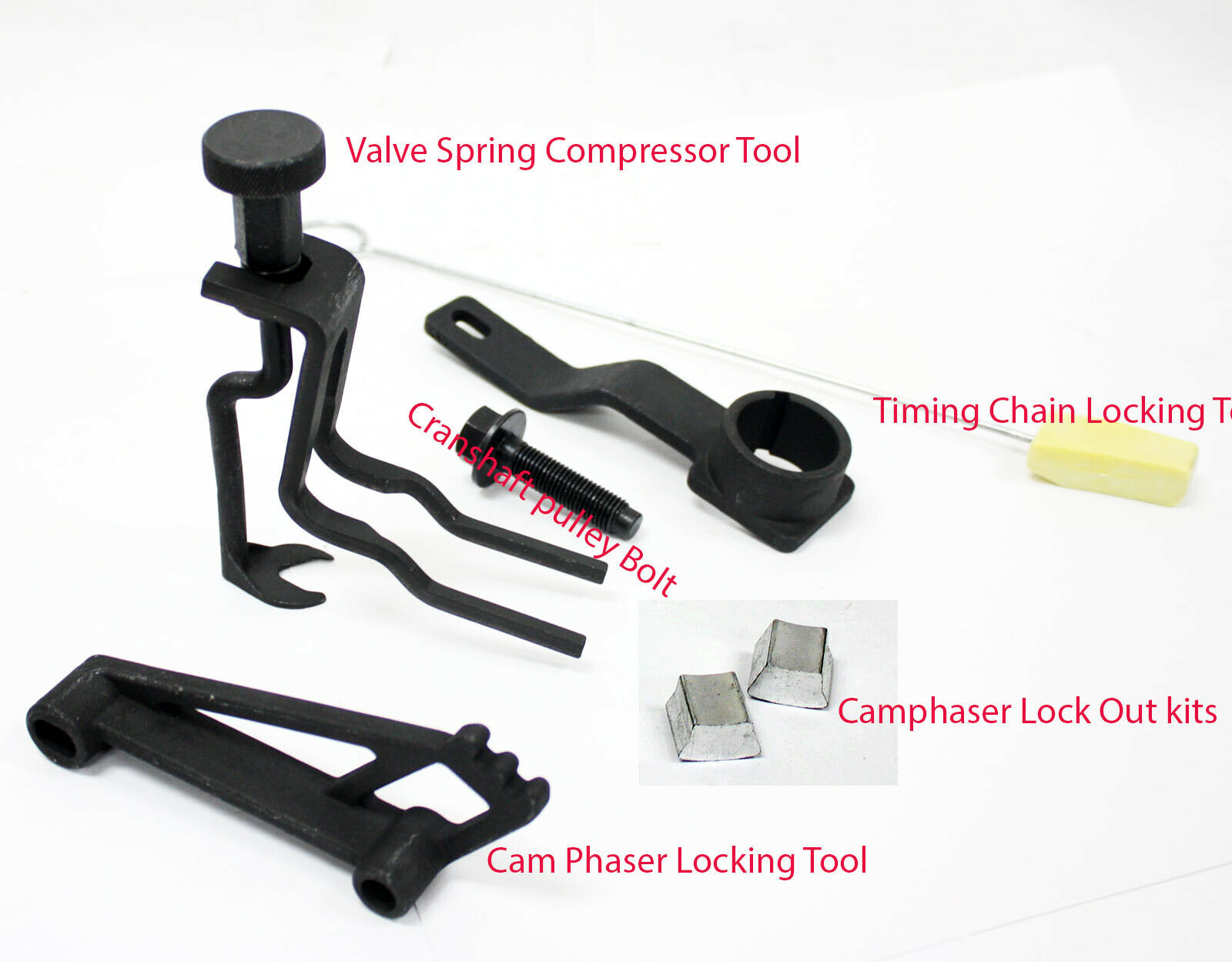 Timing Chain Locking,Cam Pasher Lock Out Kit Bolt IV TR DIESEL Crankshaft Positioning Tool for Ford 