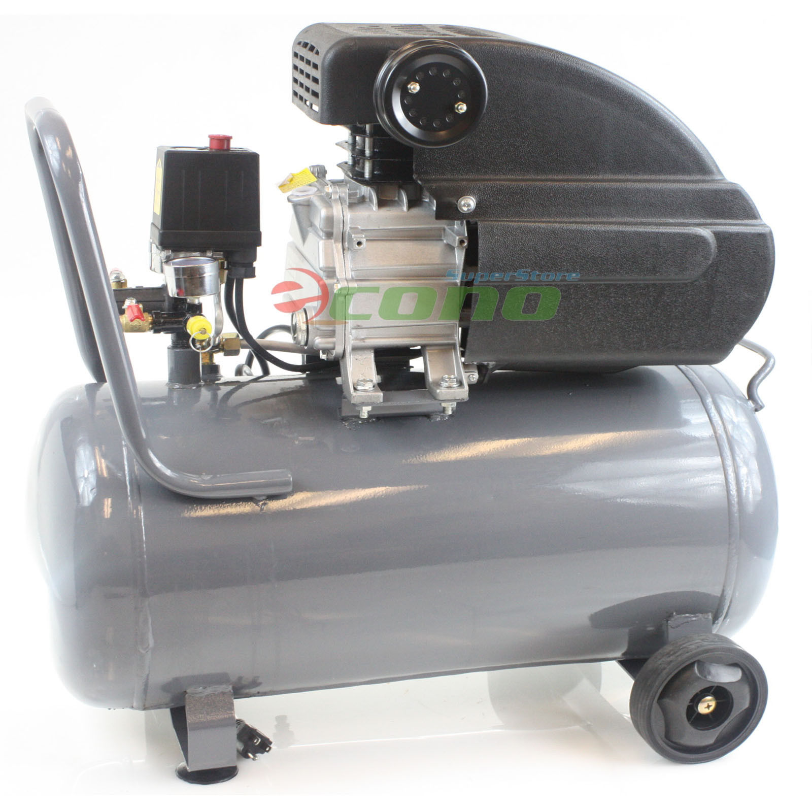 90-120PSI Air Compressor Pressure Switch Control Valve Manifold Regulator Gauge 