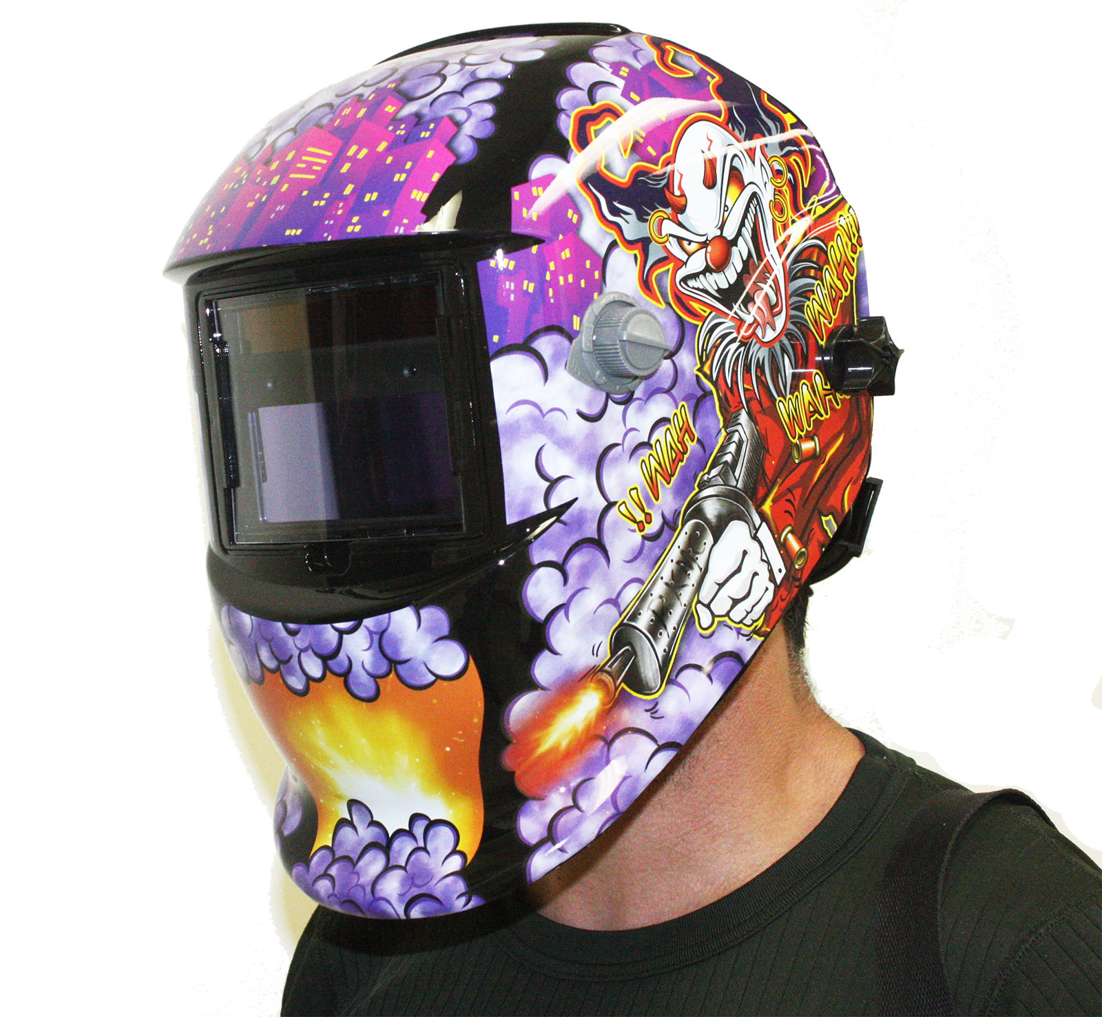 Auto Darkening Welders Helmet Mask Welding Grinding Function MIG TIG ARC TE848 
