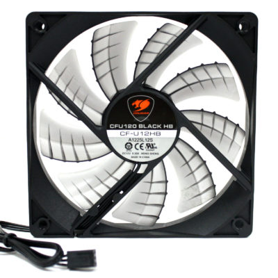 OPEN BOX Cougar CFU 120mm Black Computer Case Cooling Fan Hydraulic ...