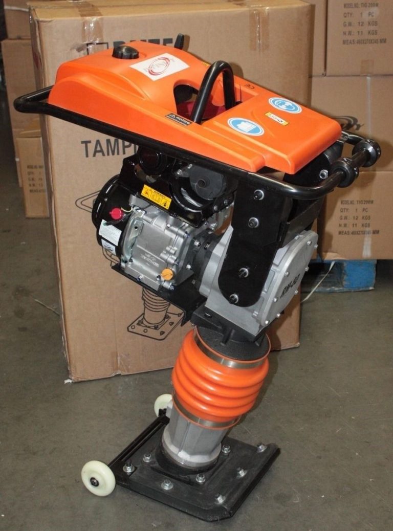 Tamping Rammer Jumping Jack Tamper Compactor w/6.5HP 196cc Gas Engine