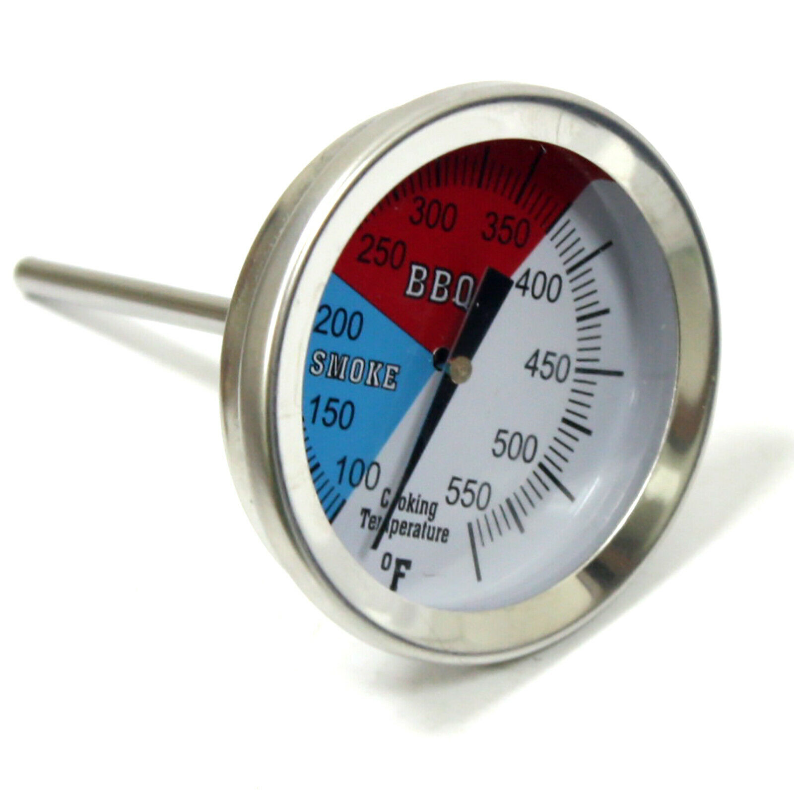 2" Temperature Gauge Thermometer for Barbecue BBQ Grill Smoker Pit Thermostat 