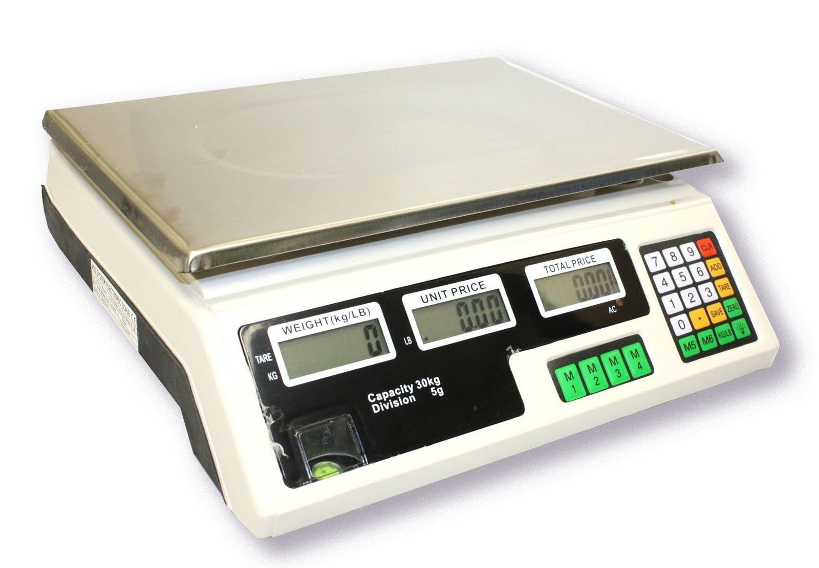 66 Lbs Digital Weight Scale Price Computing Retail Count Scale