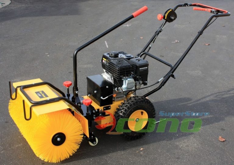 31" Walk Behind Forward & Reverse 196cc 6.5HP Gas Power Sweeper Lawn