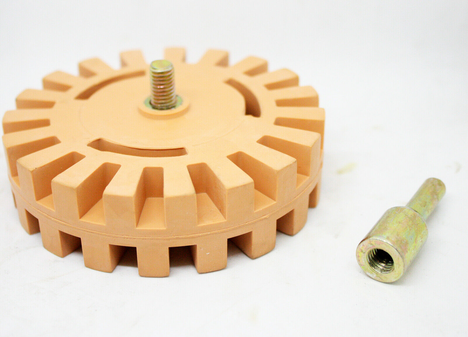 Rubber Eraser Wheel with Drill Adapter Kit for Pinstripe Glue