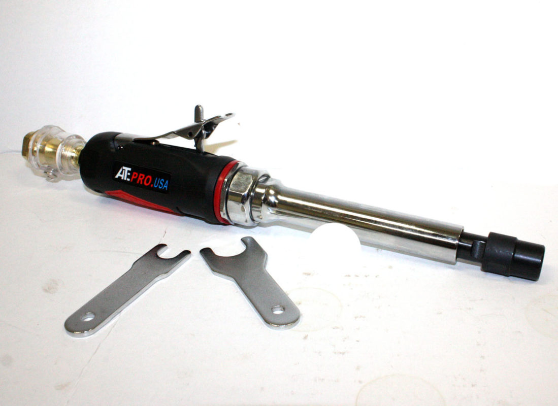 5" EXTENDED LONG SHAFT PNEUMATIC AIR DIE GRINDER W/ FREE MINI OILER