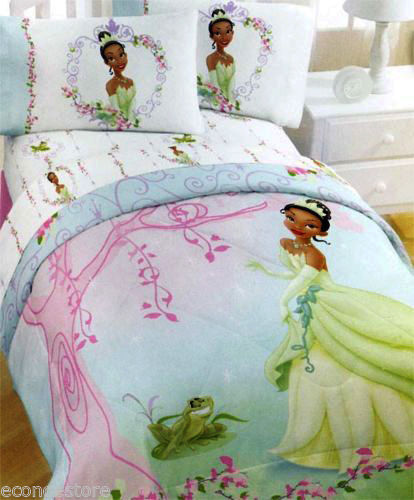 Disney Princess Tiana And The Frog Comforter W Tote Girl S Bedding Twin Or Full Econosuperstore