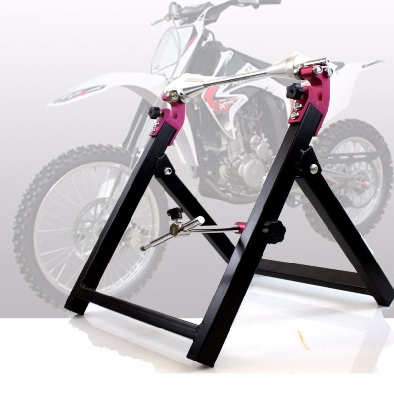 motorcycle tire balance stand