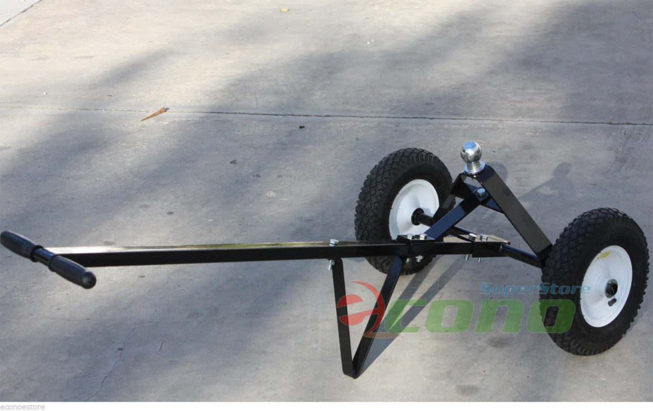 Heavy Duty 12" wheels 600 LB Utility Trailer Hand Dolly EconoSuperStore