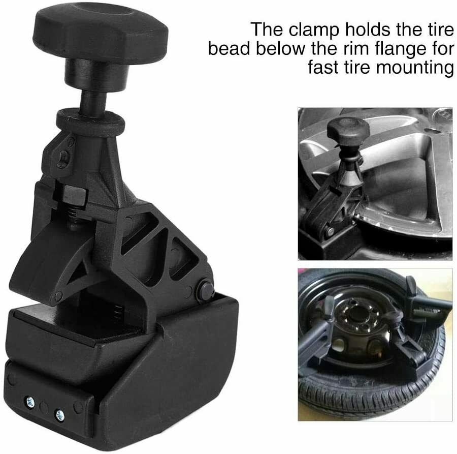 Tire Changer Bead Clamp Drop Center Tool Universal Rim Pry Wheel Changing Helper Tire Mounting Clamp 