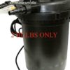 2 bulbs for pond filter